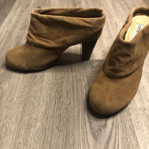 Leather Steve Madden Heeled Booties